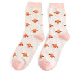 Miss Sparrow Highland Cow Socks Silver