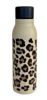 Beau And Elliot Oxford Leopard Steel Drinks Bottle 500ml