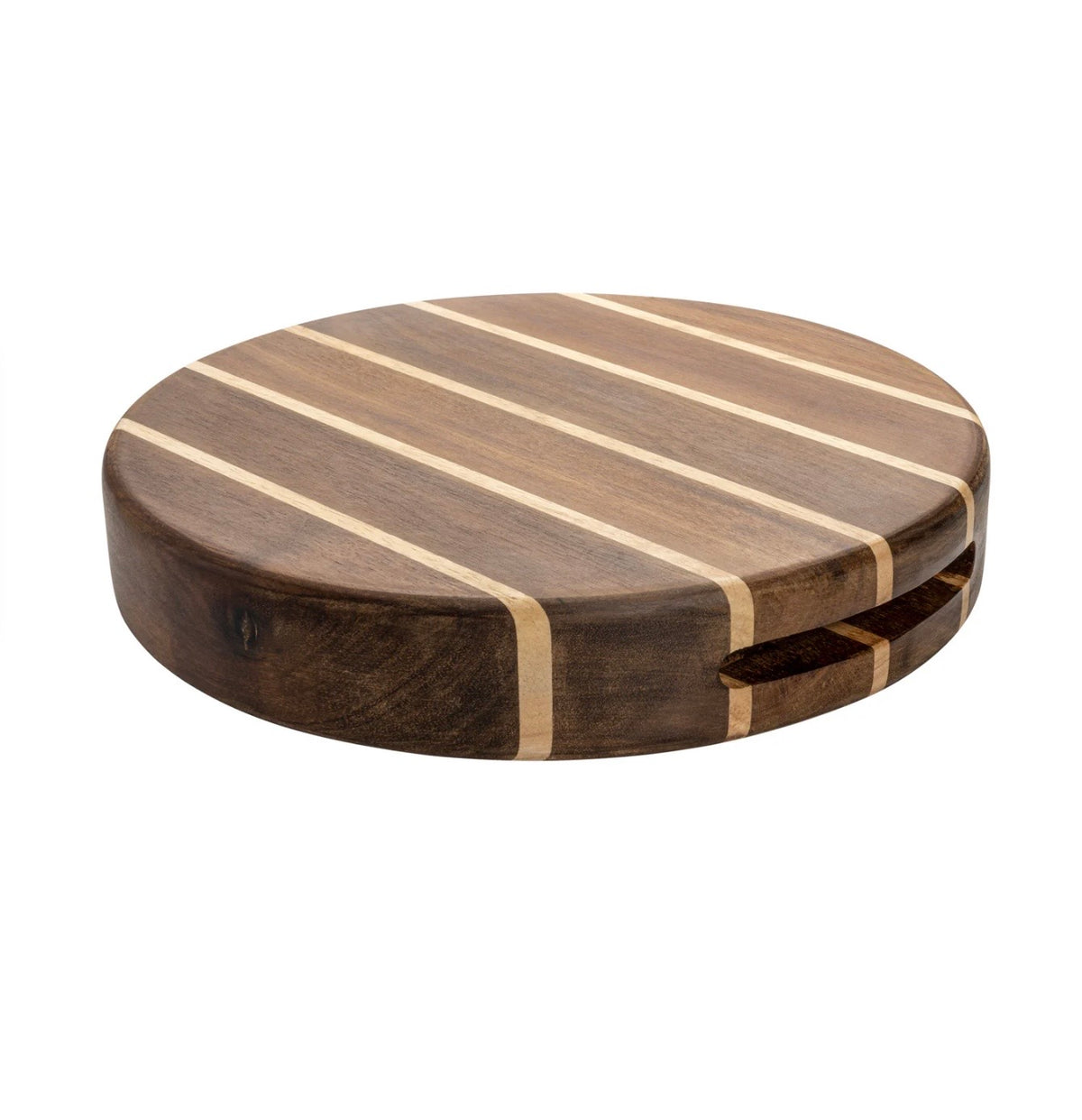 R Forest Cutting Board Round Multi Wood Acacia & Rubberwood 25cm