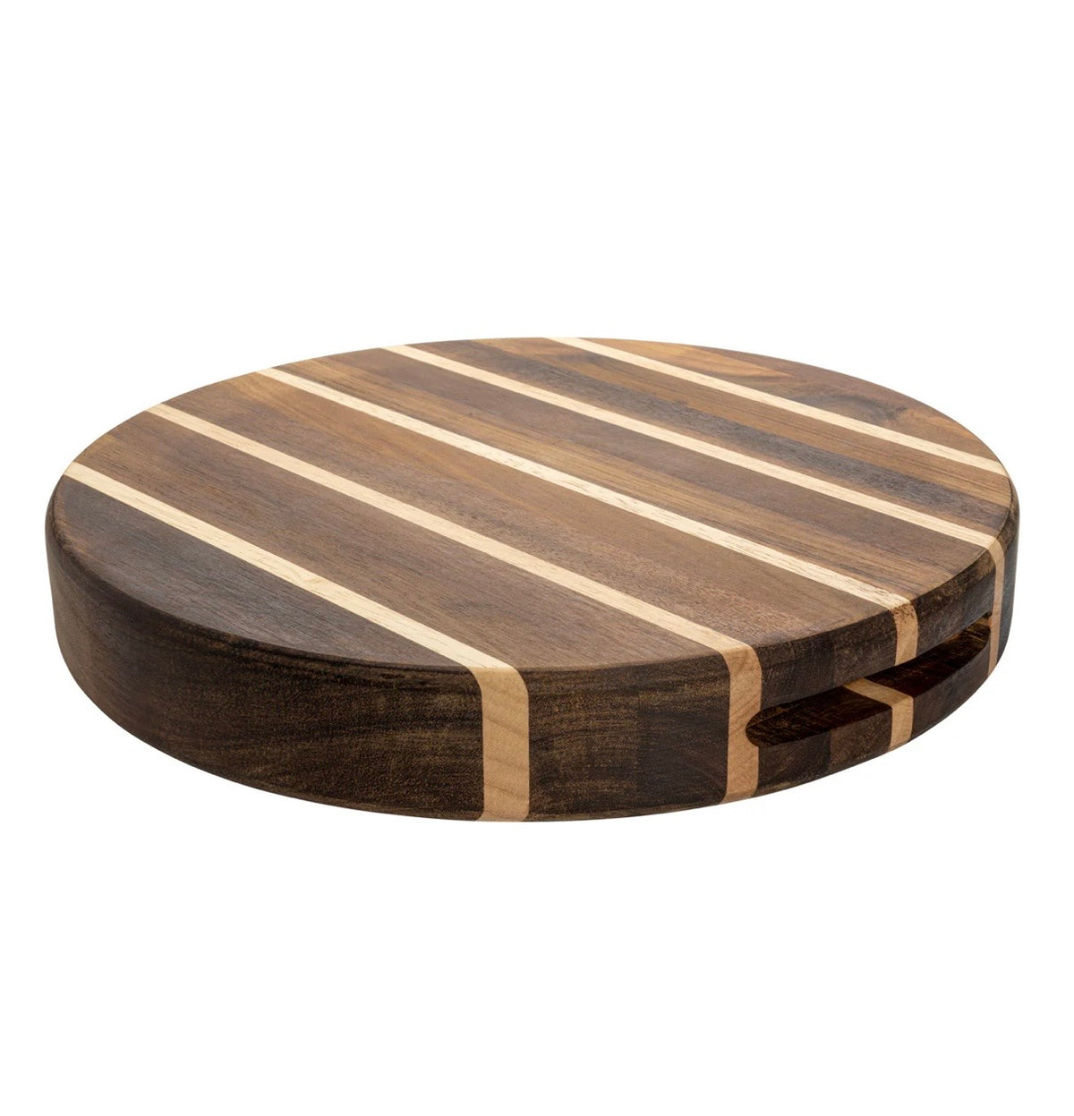 R Forest Cutting Board Round Multi Wood Acacia & Rubberwood 35cm
