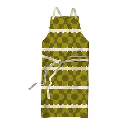 Orla Kiely Retro Green Stripe Apron