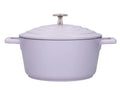 MasterClass Cast Aluminium Casserole Dish, Lavender 2.5L