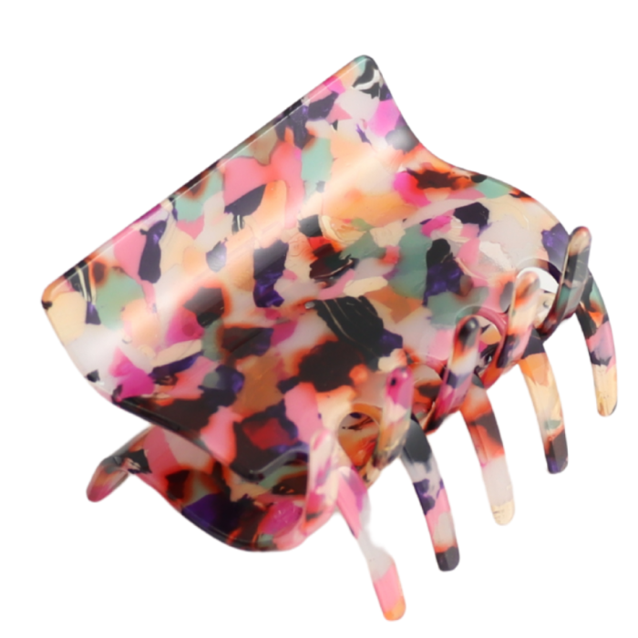 Red Cuckoo Multi Hair Claw Clip