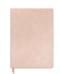 Designworks Vegan Suede Leather Journal - Blush