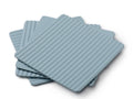 Zeal Silicone Drinks Coasters, Set of 4 Duck Egg Blue