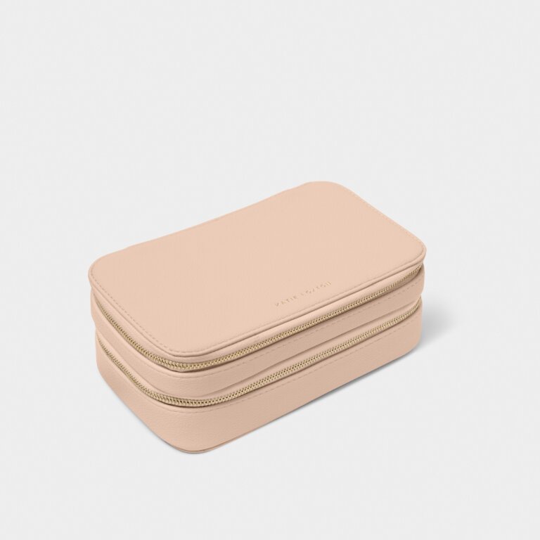 Katie Loxton Jewellery And Accessories Travel Case Nude Pink