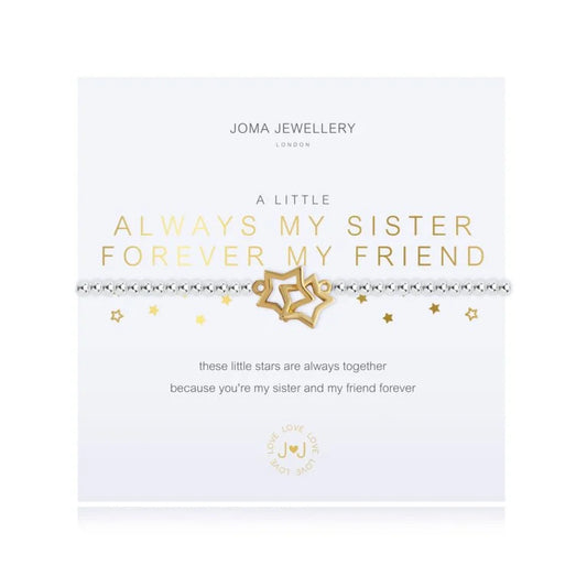 Joma Jewellery A Little Always My Sister Forever My Friend Bracelet