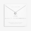 Joma Jewellery A Little Always Remembered Silver Necklace