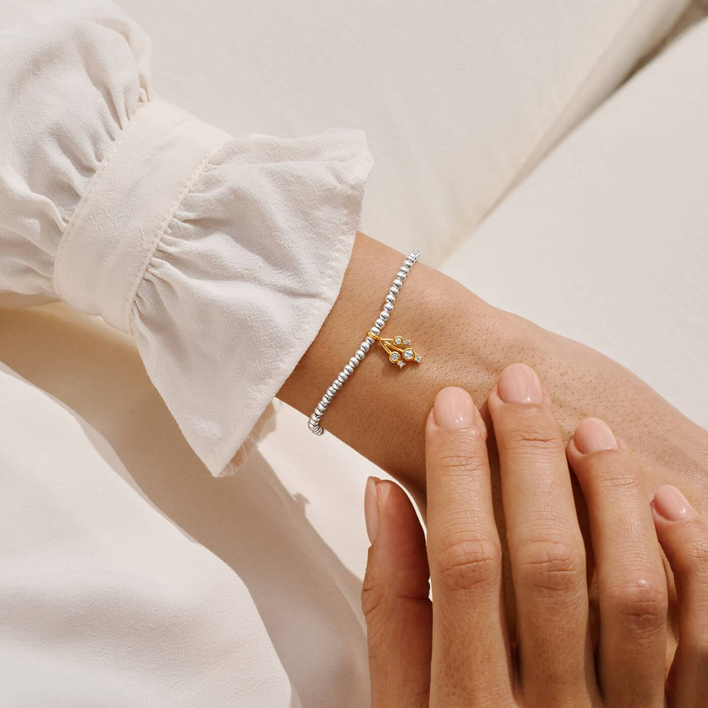 Joma Jewellery A Little Anything Is Possible Silver & Gold Plated Bracelet