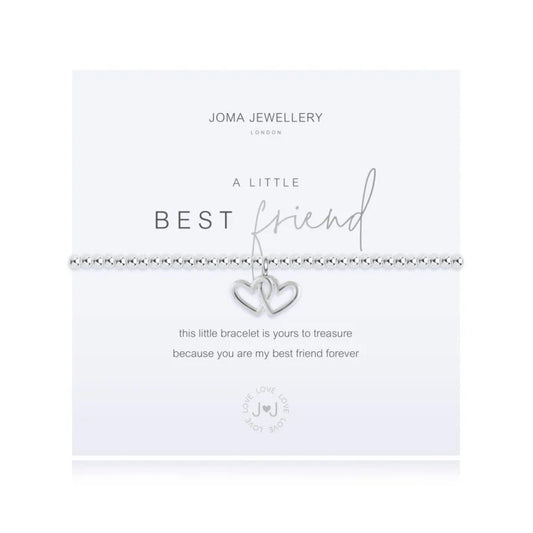 Joma Jewellery A Little Best Friend Double Heart Bracelet