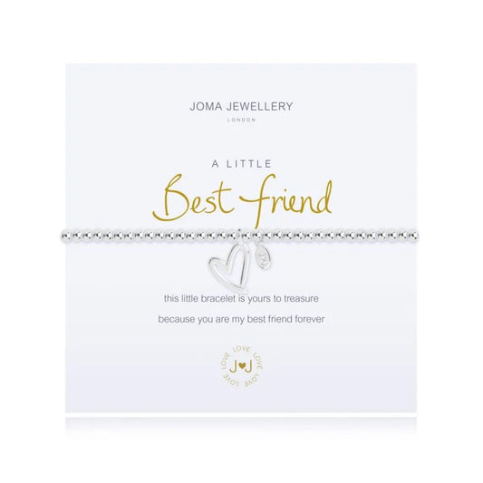 Joma Jewellery A Little Best Friend Single Heart Bracelet