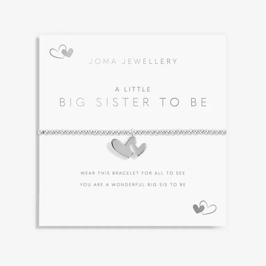 Joma Jewellery A Little Big Sister To Be! Silver Bracelet