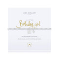 Joma Jewellery A Little Birthday Girl Silver Parcel Bracelet