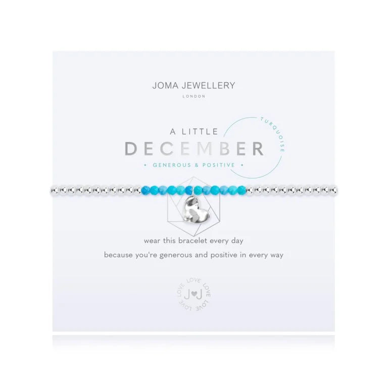 Joma Jewellery A Little Birthstone December Turquoise Bracelet