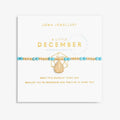 Joma Jewellery A Little Birthstone December Turquoise Gold Bracelet