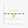 Joma Jewellery A Little Birthstone September Lapis Lazuli  Gold Bracelet