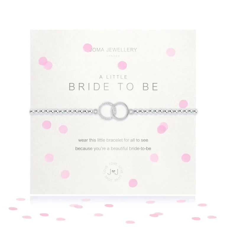 Joma Jewellery A Little Bride To Be Interlocking Circle Bracelet