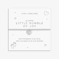 Joma Jewellery A Little Little Bundle Of Joy Silver Plated Bracelet