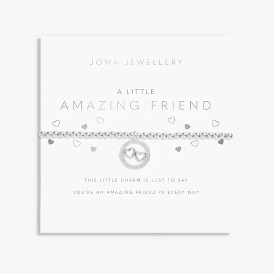 Joma Jewellery A Little Childrens Amazing Friend Silver Bracelet