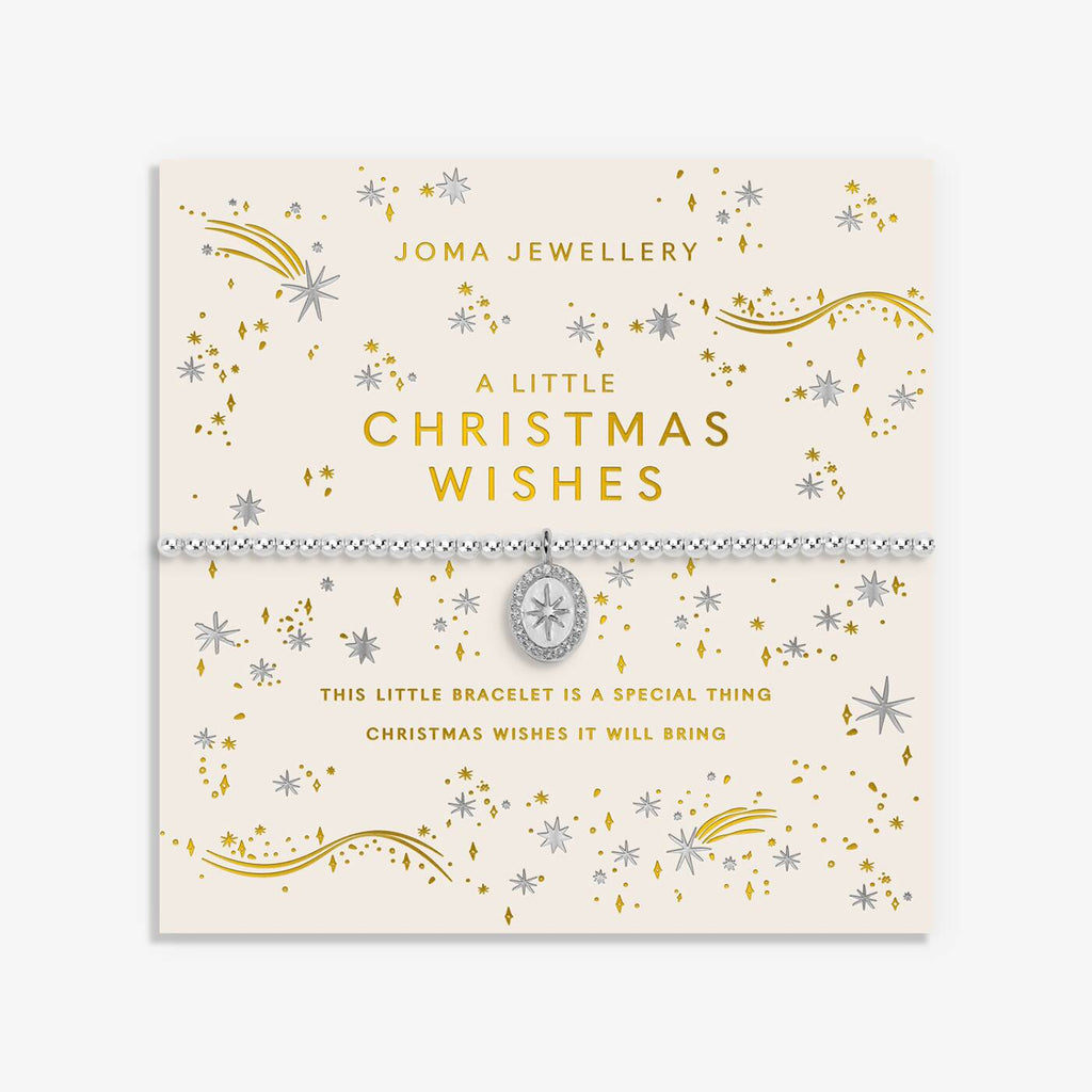 Joma Jewellery Christmas A Little Christmas Wishes Silver Plated Bracelet