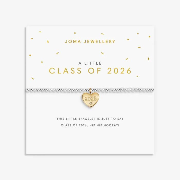 Joma Jewellery A Little Class Of 2026 Silver & Gold Plated Bracelet