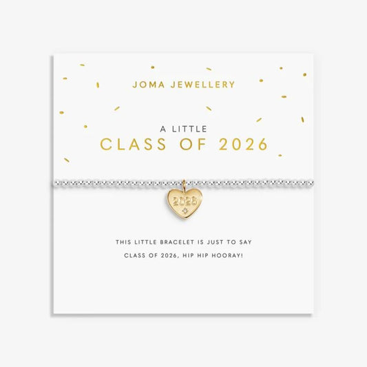 Joma Jewellery A Little Class Of 2026 Silver & Gold Plated Bracelet