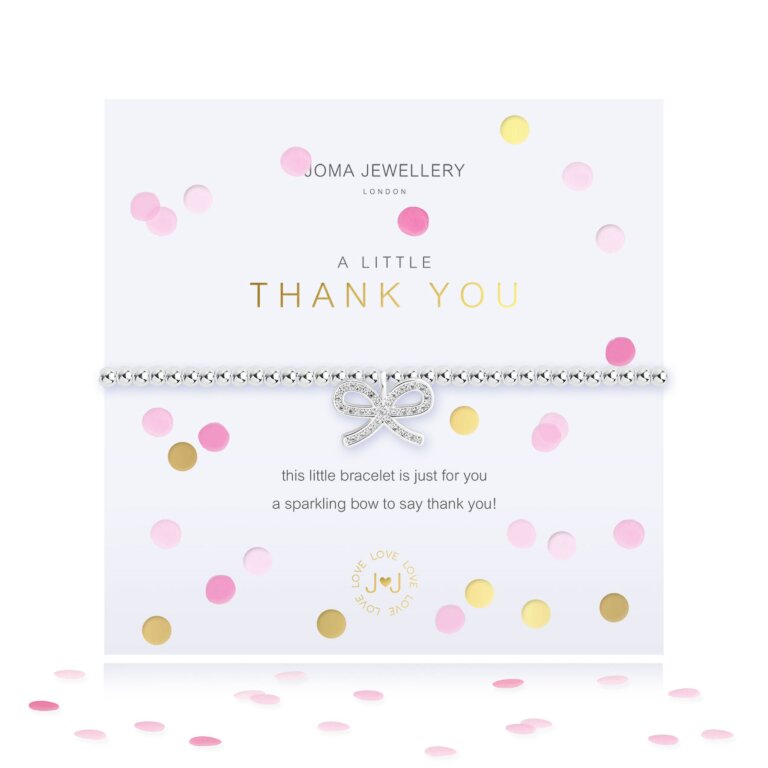 Joma Jewellery A Little Confetti Thank you Bracelet