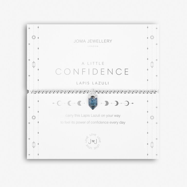 Joma Jewellery A Little Confidence Crystal Lapis Lazuli Bracelet