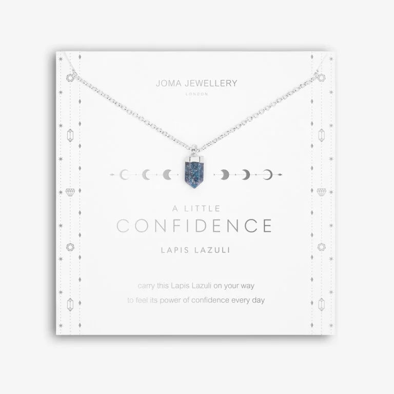 Joma Jewellery A Little Confidence Crystal Lapis Lazuli Necklace