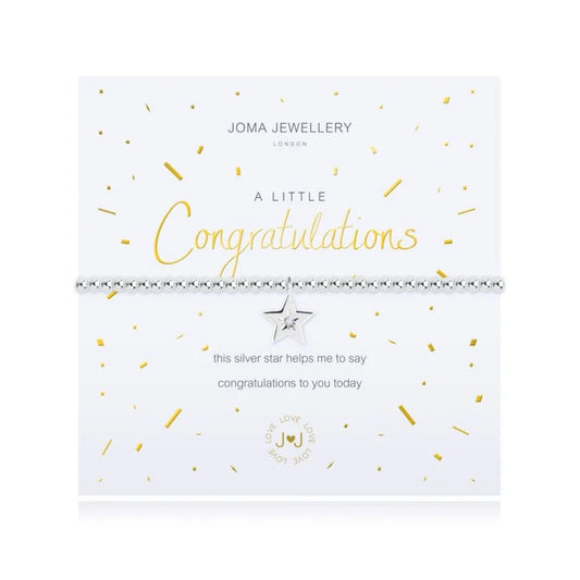 Joma Jewellery A Little Congratulations Bracelet