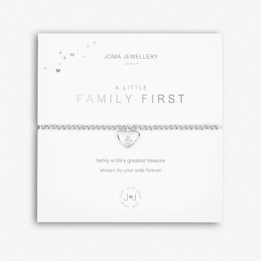 Joma Jewellery A Little Family First Silver Bracelet