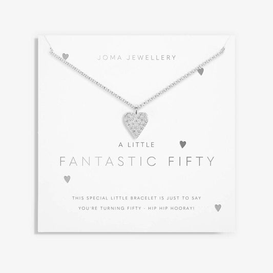 Joma Jewellery A Little Fantastic Fifty Silver Necklace