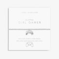 Joma Jewellery A Little Girl Gamer Silver Bracelet
