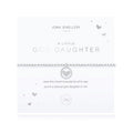 Joma Jewellery A Little God Daughter Bracelet
