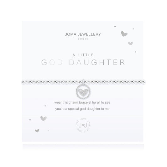 Joma Jewellery A Little God Daughter Bracelet