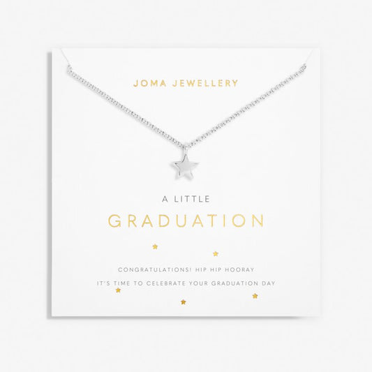 Joma Jewellery A Little Graduation Silver Necklace