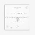Joma Jewellery A Little Great Grandma Bracelet