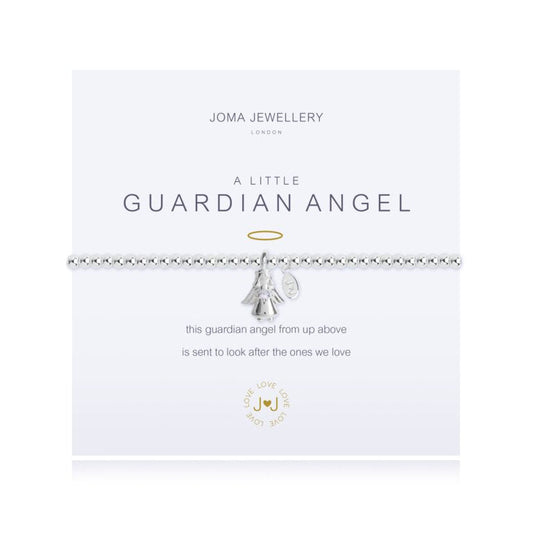 Joma Jewellery A Little Guardian Angel Silver Angel Bracelet