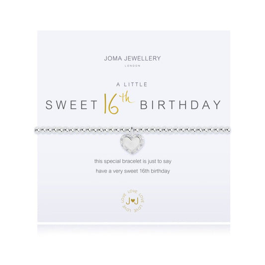 Joma Jewellery A Little Happy 16th Birthday Bracelet