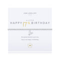 Joma Jewellery A Little Happy 17th Birthday Bracelet
