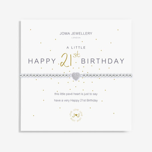 Joma Jewellery A Little Happy 21st Bracelet