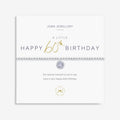 Joma Jewellery A Little Happy 60th Birthday Bracelet