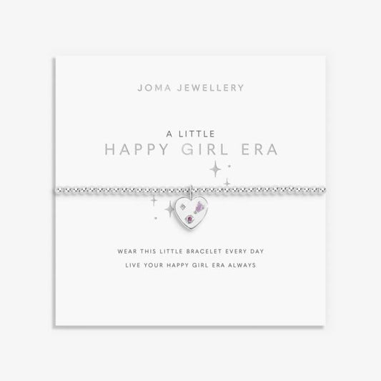 Joma Jewellery A Little Happy Girl Era Silver Plated Bracelet
