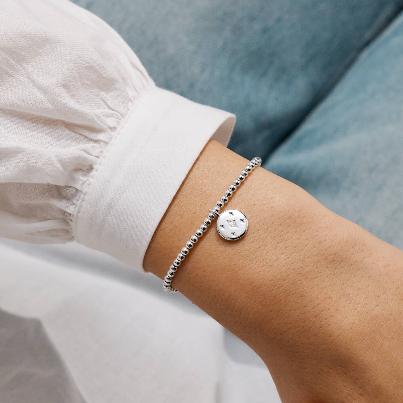 Joma Jewellery A Little Friend In A Million Silver Plated Bracelet