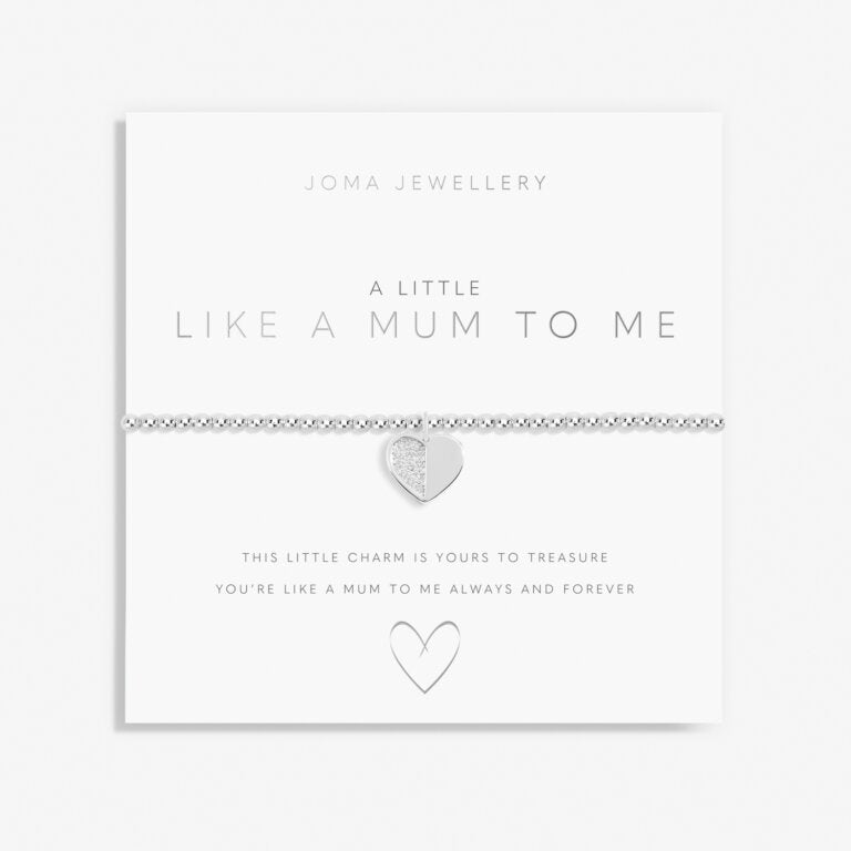 Joma Jewellery A Little Like A Mum To Me Silver Bracelet