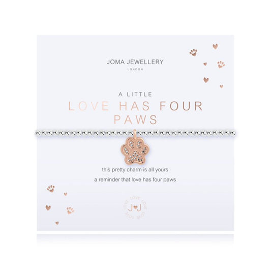 Joma Jewellery A Little Love Has Four Paws Bracelet