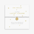 Joma Jewellery A Little Lucky Charm Silver & Gold Plated Bracelet