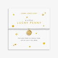 Joma Jewellery A Little Lucky Penny Silver & Gold Plated Bracelet