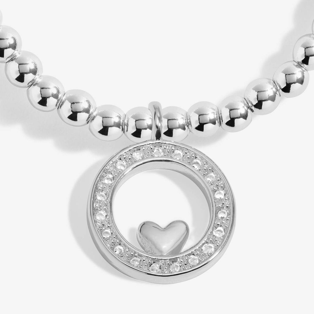 Joma Jewellery A Little Lucky To Have A Daughter Like You Silver Plated Bracelet