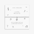 Joma Jewellery A Little Music Silver Plated Bracelet